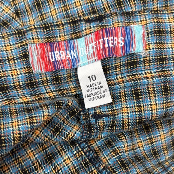 Men's Gray Checkered Pants - Picture 6 of 9